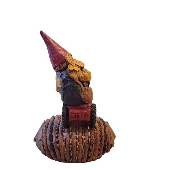 Tom Clark SIGNED Macdonald Gnome on Red Tractor 1987 Troll Fairy Renaissance - Picture 4 of 10